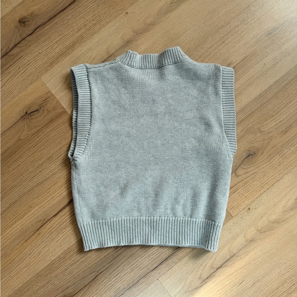 Aritzia Wilfred Light Gray Knit Top - Picture 3 of 5